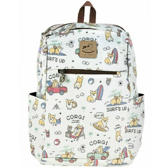 Waterproof Corgi Backpack Convertible Sling Bag main image 13